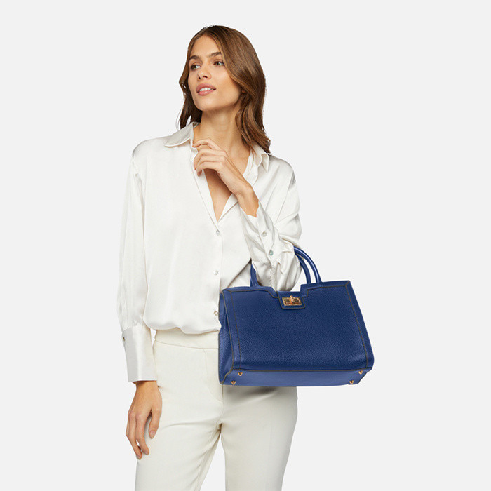 Handbag LEONORY WOMAN Bluette | GEOX