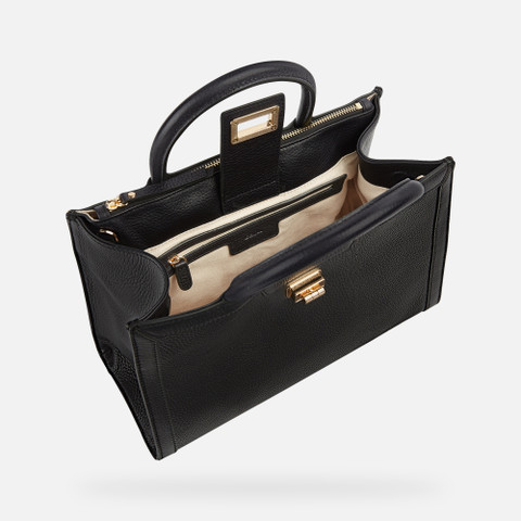 handbag LEONORY WOMAN Black - image number 3 | GEOX