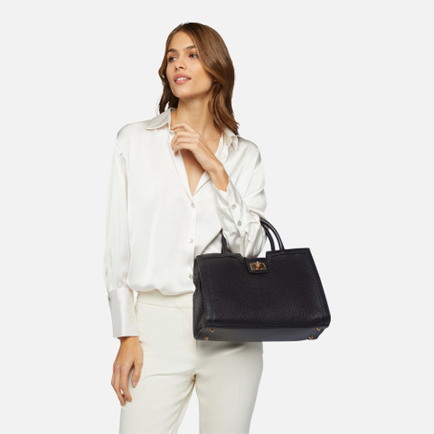 handbag LEONORY WOMAN Black - image number 5 | GEOX