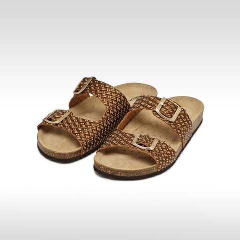 Ciabatte BRIONIA DONNA Bronzo - image number 2 | GEOX