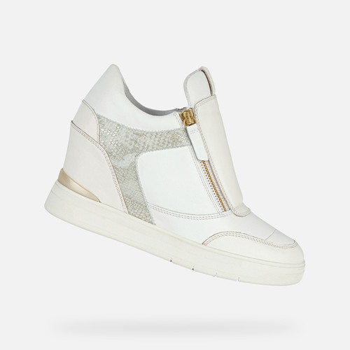 SNEAKERS DONNA MAURICA DONNA - BIANCO/BIANCO SPORCO