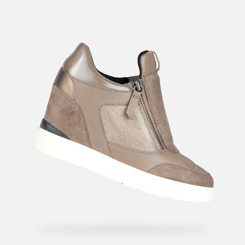 SNEAKERS FEMME MAURICA FEMME - TAUPE FONCÉ