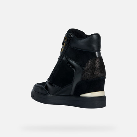 SNEAKERS MAURICA WOMAN Black - image number 3 | GEOX