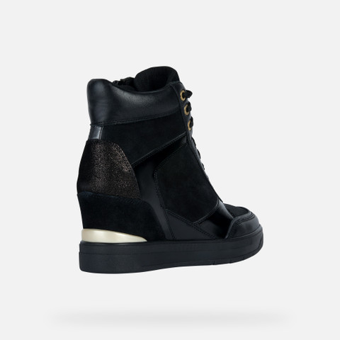 SNEAKERS MAURICA WOMAN Black - image number 4 | GEOX