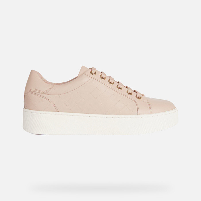 Low top sneakers SKYELY WOMAN Nude | GEOX