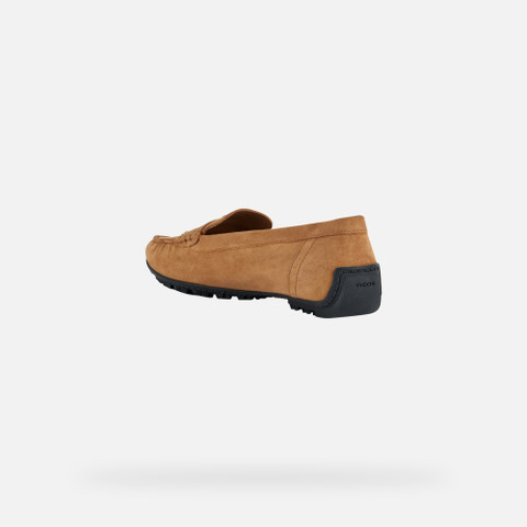 Suede loafers KOSMOPOLIS + GRIP WOMAN Camel - image number 3 | GEOX