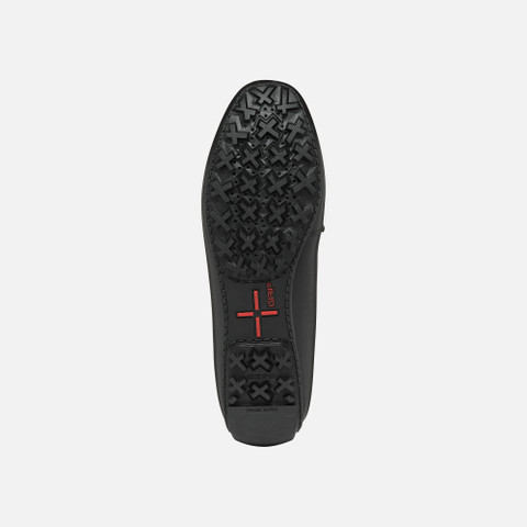 leather loafers KOSMOPOLIS + GRIP WOMAN Black - image number 6 | GEOX