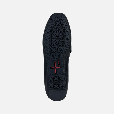 leather loafers KOSMOPOLIS + GRIP WOMAN Black - image number 6 | GEOX