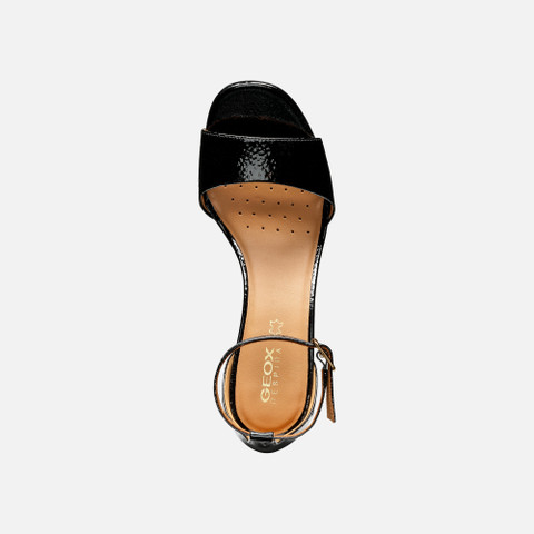 high-heeled sandals NEW ERAKLIA 80 WOMAN Black - image number 5 | GEOX