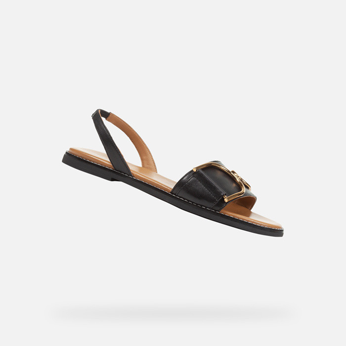 Niedrige sandalen NAILEEN DAME Schwarz | GEOX