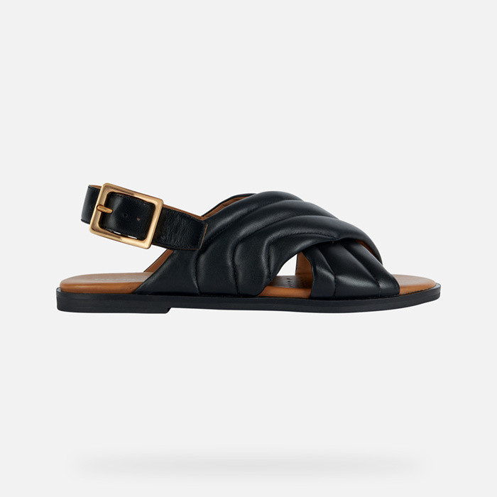 Flat sandals NAILEEN WOMAN Black | GEOX
