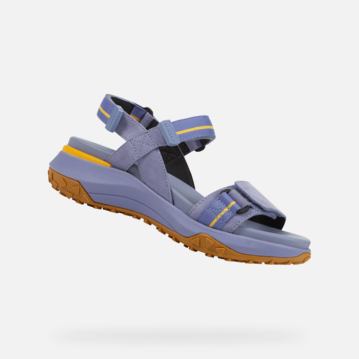 Platform sandals SORAPIS + GRIP WOMAN Light violet | GEOX