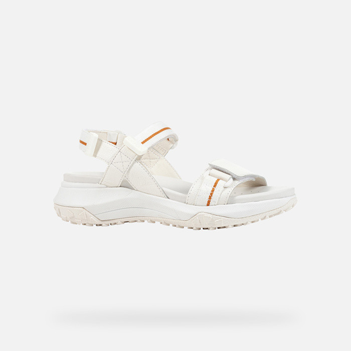 Platform sandals SORAPIS + GRIP WOMAN White | GEOX
