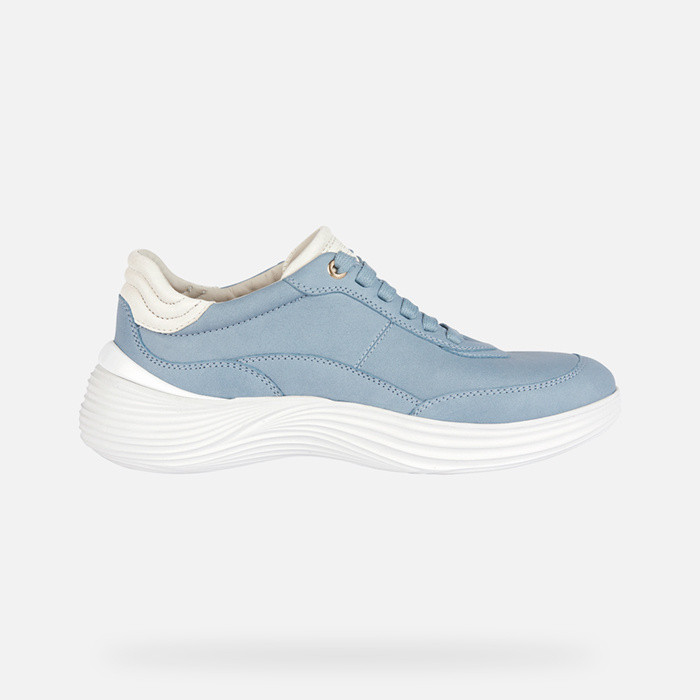 Low top sneakers FLUCTIS WOMAN Light Sky/White | GEOX