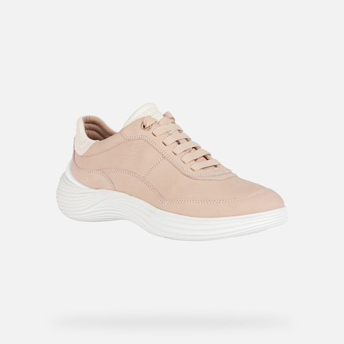 SNEAKERS WOMAN FLUCTIS WOMAN - NUDE/WHITE