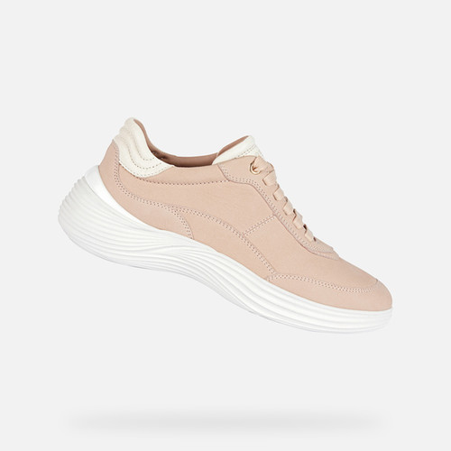 SNEAKERS DONNA FLUCTIS DONNA - NUDE/BIANCO