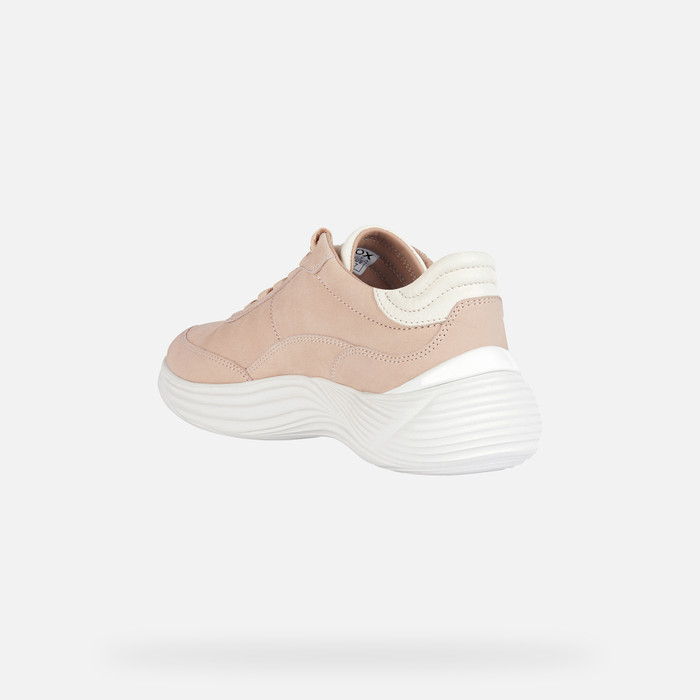SNEAKERS WOMAN FLUCTIS WOMAN - NUDE/WHITE
