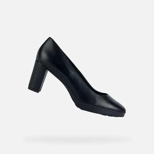 Black Low Court Heel (3092618) | Truworths