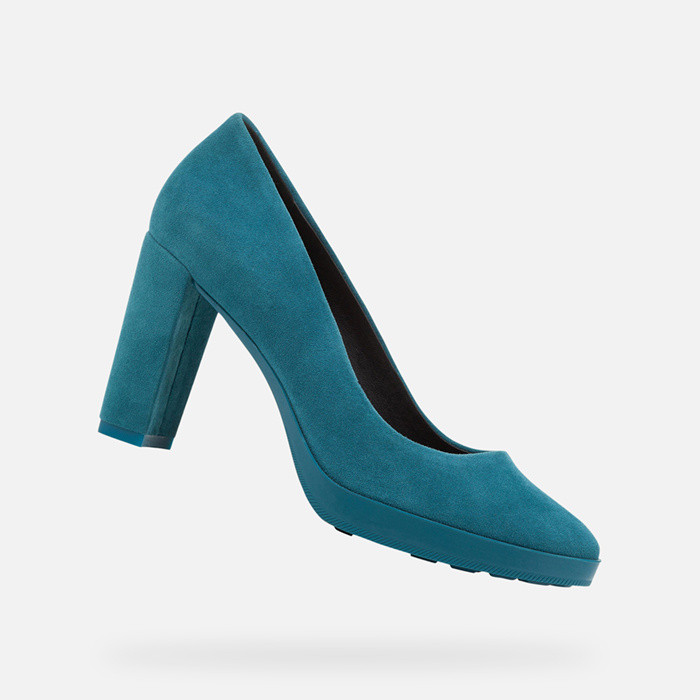 High-heeled court shoes WALK PLEASURE 85 WOMAN Octane | GEOX