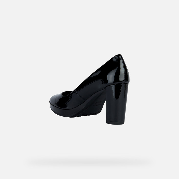 PLEASURE 85: Zapatos De Tacón Alto Negros Mujer | Geox®