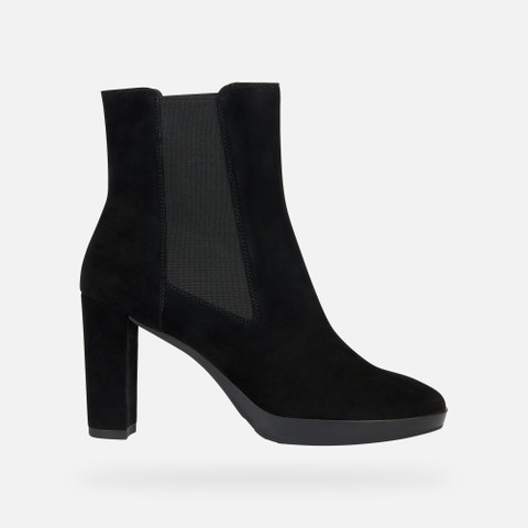 High-heel ankle boots WALK PLEASURE 85 WOMAN Black - image number 1 | GEOX