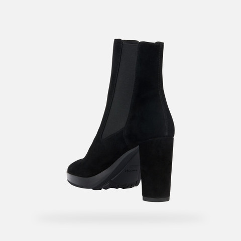 High-heel ankle boots WALK PLEASURE 85 WOMAN Black - image number 3 | GEOX