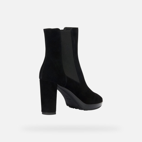 High-heel ankle boots WALK PLEASURE 85 WOMAN Black - image number 4 | GEOX