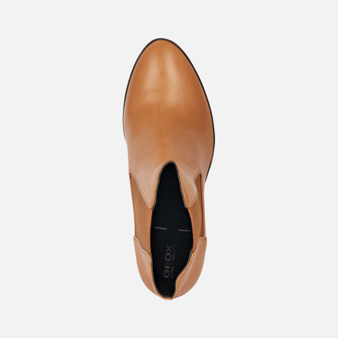 high-heel ankle boots WALK PLEASURE 85 WOMAN Light Brown - image number 5 | GEOX