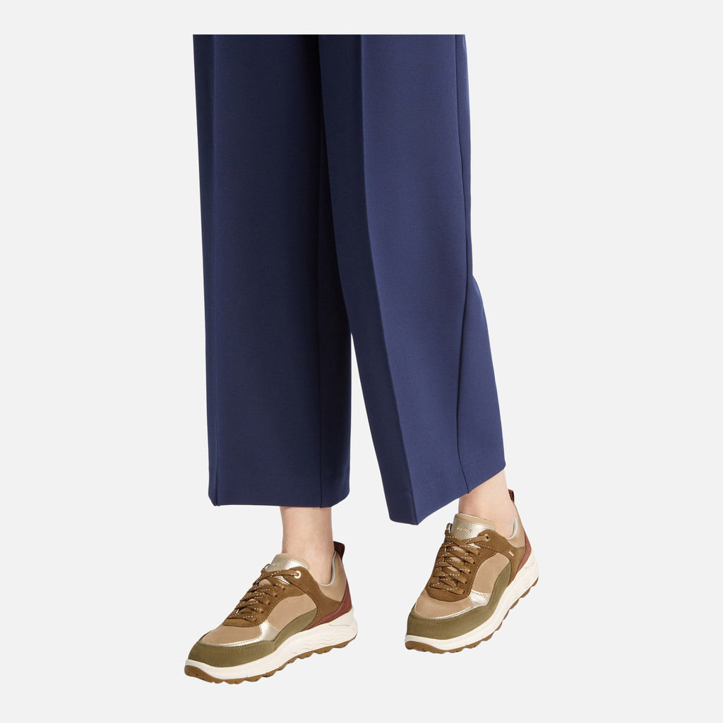 Waterproof trainers SPHERICA 4X4 ABX WOMAN Musk/Old rose - image number 2 | GEOX
