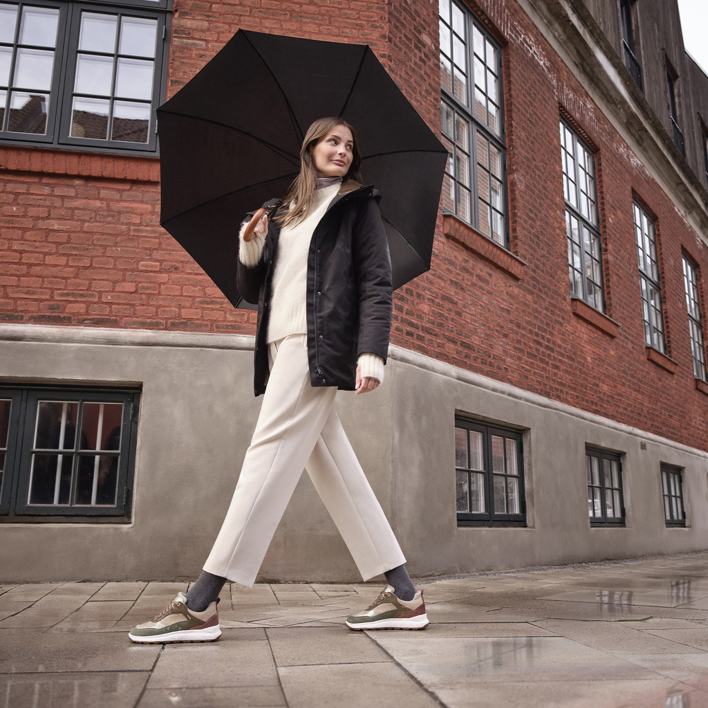 Waterproof trainers SPHERICA 4X4 ABX WOMAN Musk/Old rose - image number 9 | GEOX