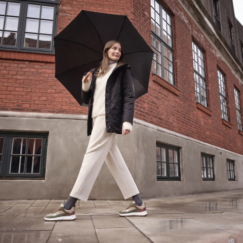 Waterproof trainers SPHERICA 4X4 ABX WOMAN Musk/Old rose - image number 9 | GEOX