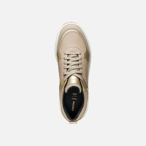 Waterproof trainers SPHERICA 4X4 ABX WOMAN Beige/Light Gold - image number 6 | GEOX