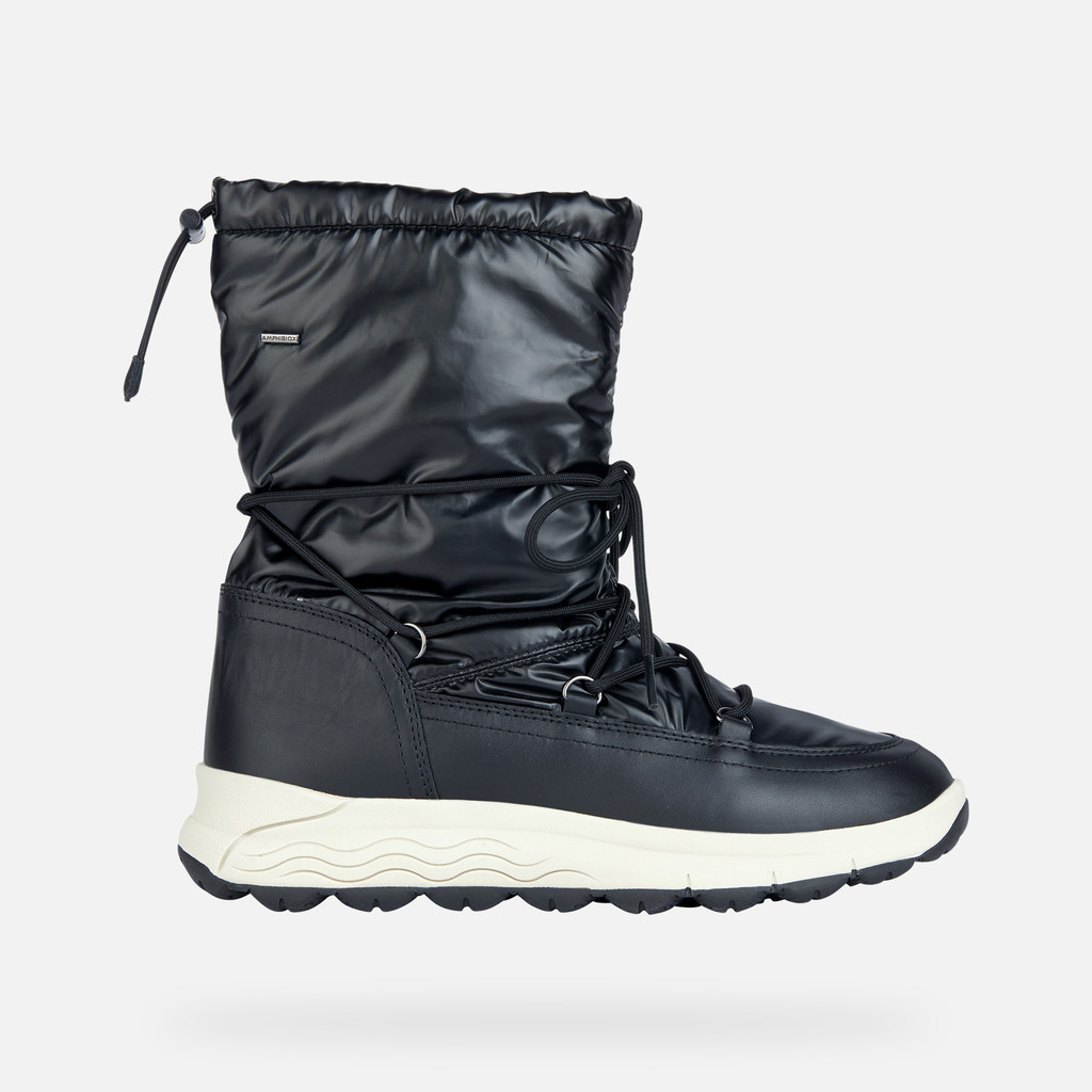 Geox® SPHERICA 4X4 B ABX: Waterproof Boots black Woman | Geox® FW