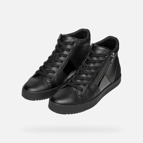 High top sneakers BLOMIEE WOMAN Black - image number 8 | GEOX