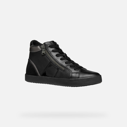 High top sneakers BLOMIEE WOMAN Black - image number 3 | GEOX