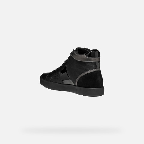 High top sneakers BLOMIEE WOMAN Black - image number 4 | GEOX