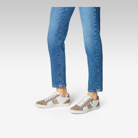 Sneakers basse BLOMIEE DONNA Bianco/Bianco latte - image number 1 | GEOX