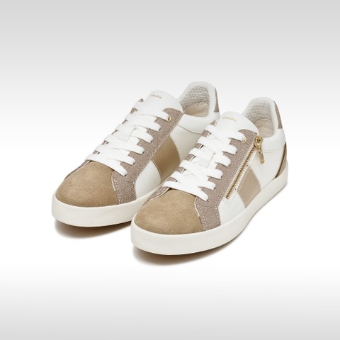 Sneakers basse BLOMIEE DONNA Bianco/Bianco latte - image number 2 | GEOX