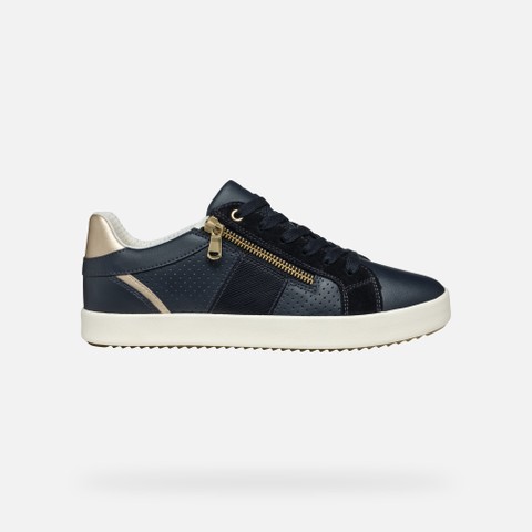 Low top sneakers BLOMIEE WOMAN Navy - image number 2 | GEOX
