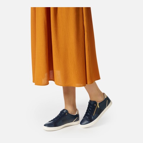 Low top sneakers BLOMIEE WOMAN Navy - image number 1 | GEOX