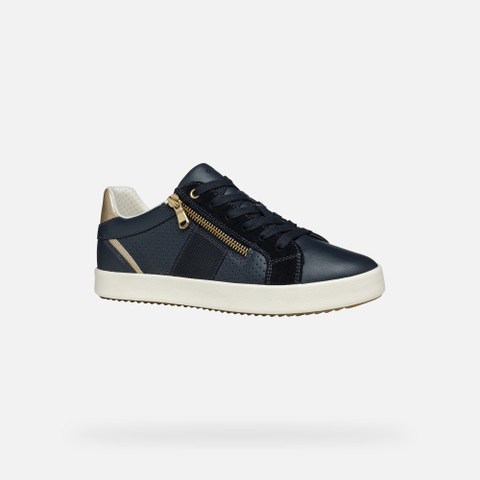 Low top sneakers BLOMIEE WOMAN Navy - image number 3 | GEOX