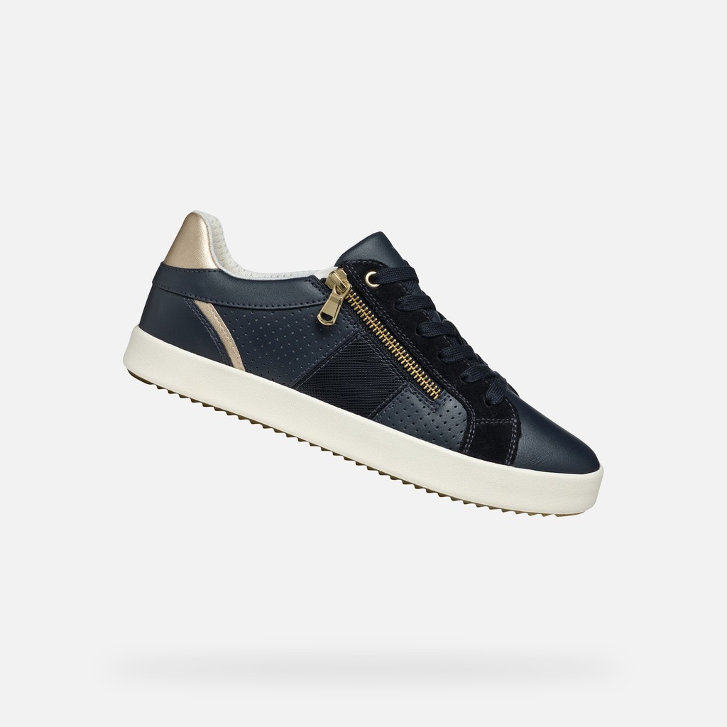 Low top sneakers BLOMIEE WOMAN Navy - image number 0 | GEOX