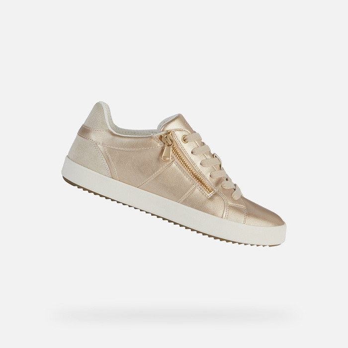 SNEAKERS MULHER BLOMIEE MULHER - OURO CLARO/BEGE CLARO