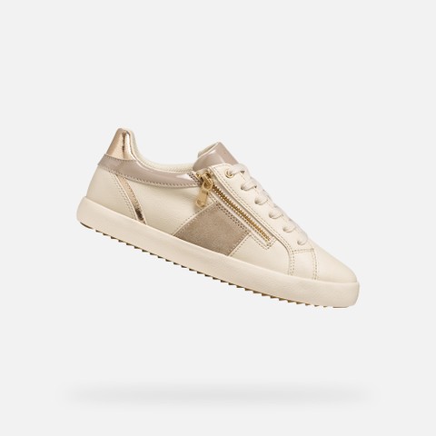 Low top sneakers BLOMIEE WOMAN Light sand/Beige | GEOX