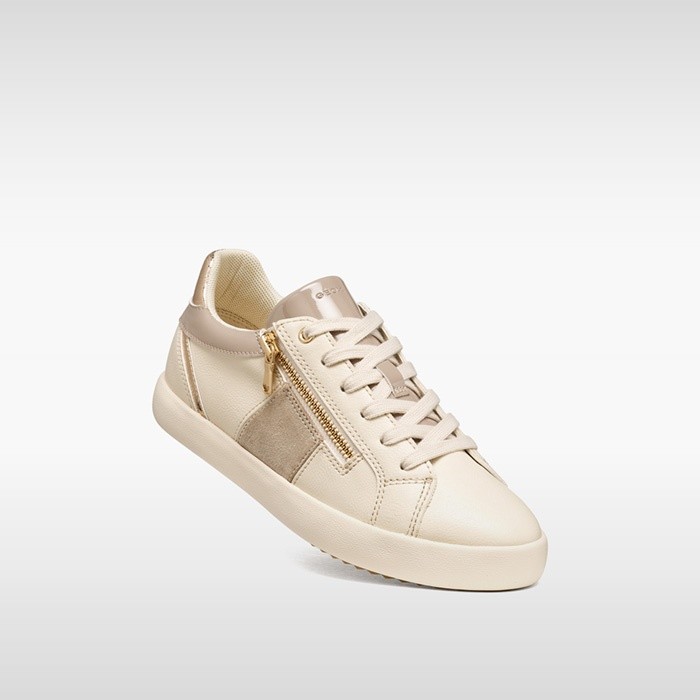 Low top sneakers BLOMIEE WOMAN Light sand/Beige | GEOX