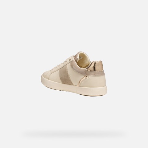 Low top sneakers BLOMIEE WOMAN Light sand/Beige - image number 3 | GEOX