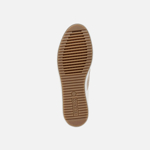 Low Top Sneakers BLOMIEE WOMAN White/Light Gold - image number 6 | GEOX
