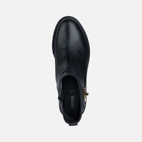 biker ankle boots HOARA WOMAN Black - image number 5 | GEOX