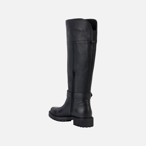 BOOTS HOARA WOMAN Black - image number 2 | GEOX