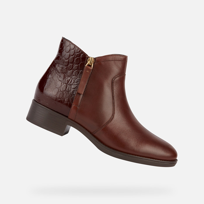 Ankle boots FELICITY WOMAN Brown | GEOX